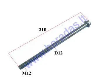 FRONT AXLE BOLT FOR SCOOTER 50cc GY6 4T