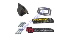 Atbulinis vožtuvas lepestokai V-Force 3 Reed Valve Membrane Honda CR250 1986-2001 V305A AG682E