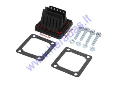 Atbulinis vožtuvas lepestokai V-Force 4 Reed Valve Membrane  Yamaha Y125Z  Yamaha RX-Z135 Yamaha RX-135 RXZ135