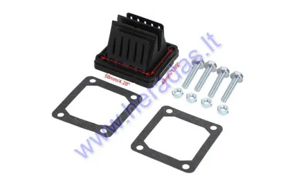 Atbulinis vožtuvas lepestokai V-Force 4 Reed Valve Membrane  Yamaha Y125Z  Yamaha RX-Z135 Yamaha RX-135 RXZ135