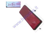 RED REFLECTOR FOR ELECTRIC SCOOTER SKYHAWK