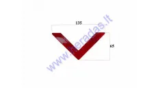 Reflector red for electric scooter, suitable CITYCOCO ES8007 ES8008