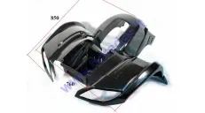 Front plastic body cover for ATV quad bike