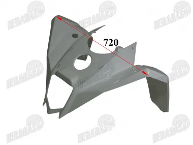 ATV keturračio kėbulo plastikinė apdaila priekinė tinka EGL MOTOR MADIX110