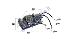 LED front lights left side for ATV quad bike TREX