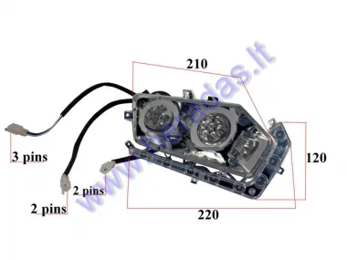 ATV light right side is suitable for the TREX model