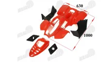 ATV keturračio plastikinė apdaila CRUSADER