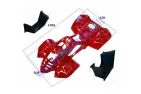 ATV keturračio plastikinė apdaila CRUSADER