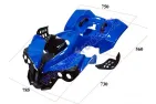 ATV keturračio plastikinė apdaila su grotelėmis WARRIOR