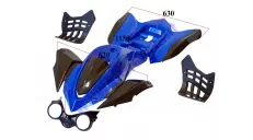 Plastic cover for ATV quad bike