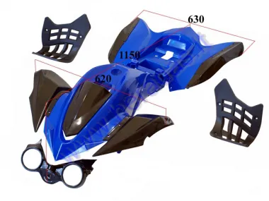 Plastic cover for ATV quad bike