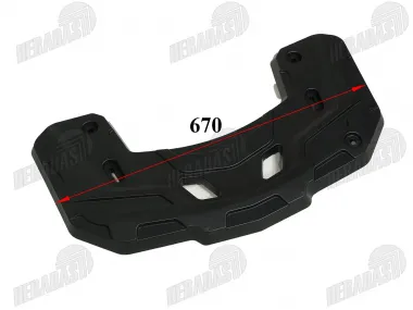 ATV keturračio plastikinė galinė bagažinė tinka EGL MOTOR THE125
