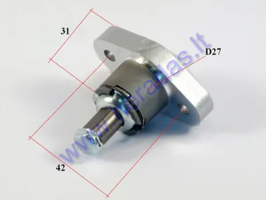 Automatic chain tensioner for motorcycle