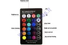 T10 LED BULB RGB CAR PARKING LIGHT WITH REMOTE CONTROL 5050 SMD 2v 2W