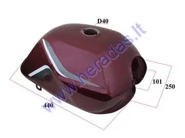 Fuel tank for motorcycle, moped fits CHAMP MONTANA