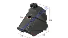 Universal fuel tank for motorcycle