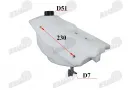 UNIVERSAL FUEL TANK FOR MOTORCYCLE, FITS TO MOTOLAND MTL250