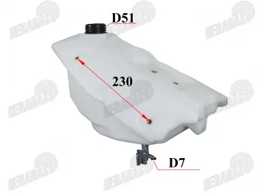 UNIVERSAL FUEL TANK FOR MOTORCYCLE, FITS TO MOTOLAND MTL250