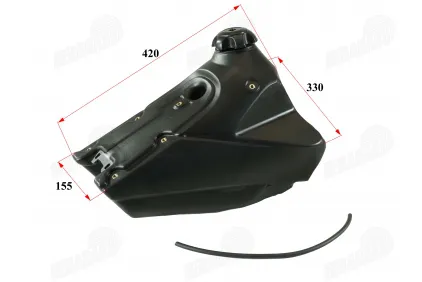 Bakas kuro motociklui Tinka DB50PRO