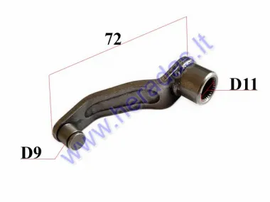 Gear shift arm for 125cc WITH SEMI-AUTOMATIC CLUTCH suitable with ATV125040