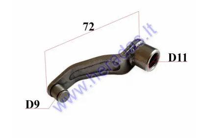 Gear shift arm for 125cc WITH SEMI-AUTOMATIC CLUTCH suitable with ATV125040