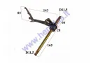 Bėgių perjungimo velenas 110CC 125cc 130cc keturračiams motociklams su pusiau automatine sankaba L260 tinka HDRMOTO SCOUT 130cc,  ATV Bashan, Router, Zipp 