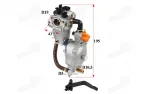 Benzininio generatoriaus su Honda varikliu pakeitimo komplektas į dujinį LPG NG