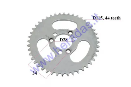 REAR SPROCKET FOR GASOLINE SCOOTER FITS GS4903