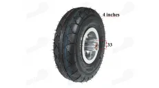 REAR WHEEL WITH TIRE FOR GASOLINE SCOOTER FITS GS4903