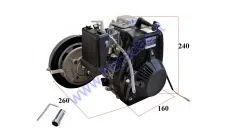 Gasoline four-stroke engine 4T 53cc belt drive (filling with pure gasoline) 142F 1.6kw