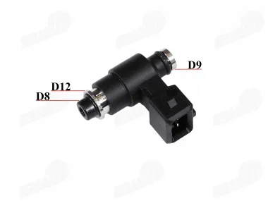 Gasoline injector with housing for scooter fits RUBI50, FLASH50