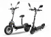 Fuel and electric kick scooters