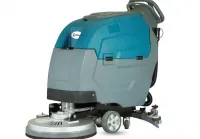 Floor scrubber machines