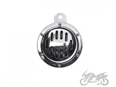 ELECTRIC HORN 6V, STANDARD, CHROME