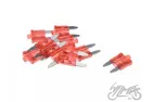MINI SAUGIKLIS PLOKŠTELINIS 10A SU LED, 10 VNT. PAKUOTĖ