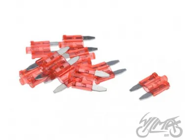 MINI SAUGIKLIS PLOKŠTELINIS 10A SU LED, 10 VNT. PAKUOTĖ