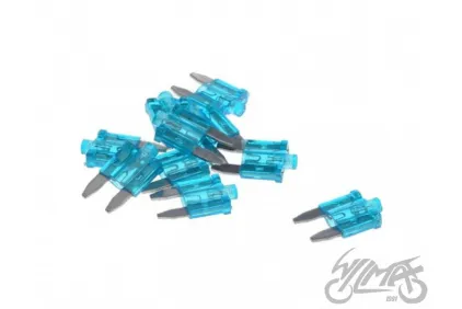 MINI SAUGIKLIS PLOKŠTELINIS 15A SU LED, 10 VNT. PAKUOTĖ