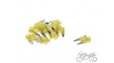 MINI SAUGIKLIS PLOKŠTELINIS 20A SU LED, 10 VNT. PAKUOTĖ
