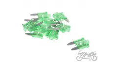 MINI SAUGIKLIS PLOKŠTELINIS 30A SU LED, 10 VNT. PAKUOTĖ