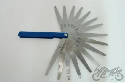 FEELER GAUGE, 0.02 - 1.00 mm