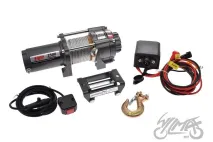 GERVĖ ATV 2500/1134 lbs/kg 12V PLIENINIS TROSAS