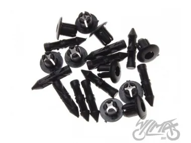 CLIP, FAIRING RIVET M6, 10PCS PACK