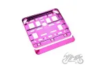 NUMBER PLATE FRAME FOR MOPED PINK