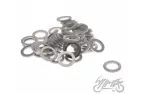 POVERŽLĖS ALIUMINĖS 12x18x2.0MM 50 VNT. PAKUOTĖ