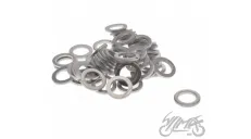 WASHER 12x18x2.0 mm, ALUMINIUM FOR OIL DRAIN PLUG 50 PCS PACK