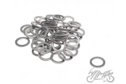 WASHER 14x20x2.0 mm, ALUMINIUM FOR OIL DRAIN PLUG 50 PCS PACK