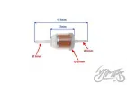 FUEL FILTER, PAPER FILTER ELEMENT, WM MOTOR (100 PCS PACK)