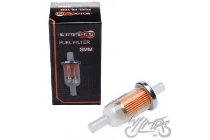 KURO FILTRAS 8MM HONDA KAWASAKI YAMAHA SUZUKI