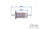 FUEL FILTER, PAPER ELEMENT 8mm HONDA KAWASAKI YAMAHA SUZUKI
