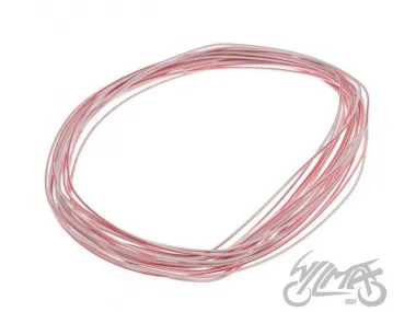 WIRE 0,5 mm 10 M, White/Red